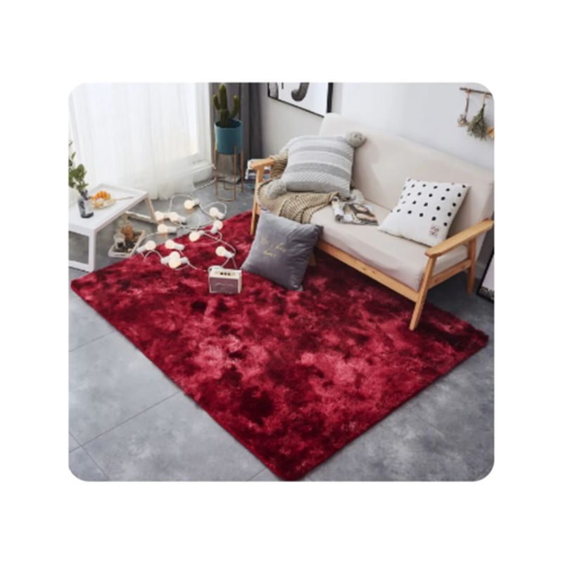 GENERICO - Alfombra Peluda 180x200cm Suave Decorativa Antideslizante