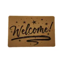 GENERICO - Alfombra Limpia Pies Felpudo Welcome