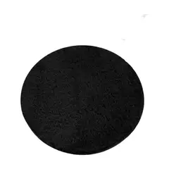 GENERICO - Alfombra Redonda Peluda 150cm Pelo Largo