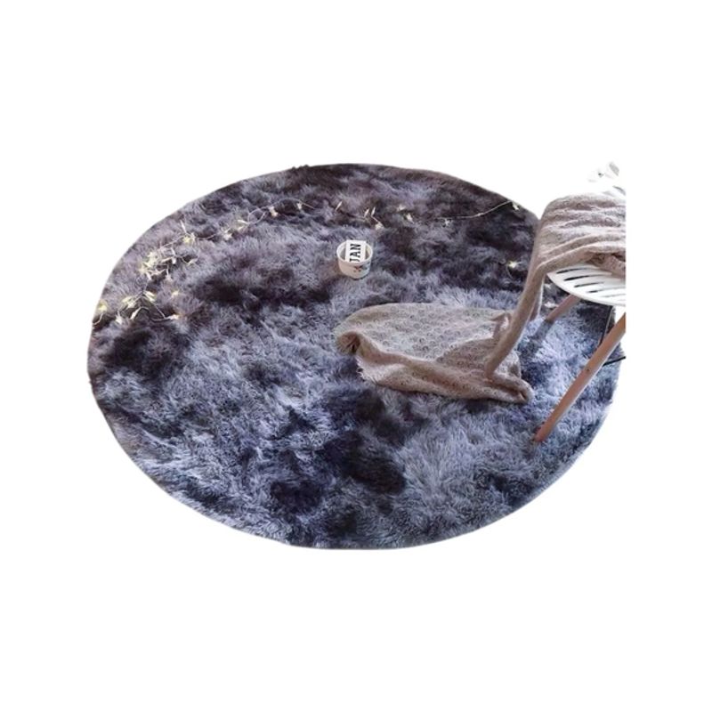 GENERICO - Alfombra Redonda 140x140cm Antideslizante Hogar
