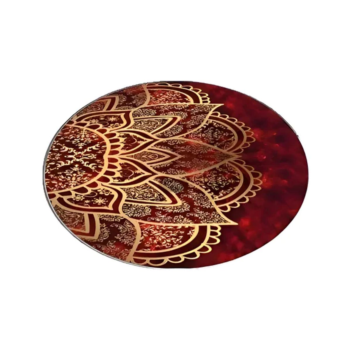 GENERICO - Alfombra Redonda Estampado Ilusión 3D 150x150cm