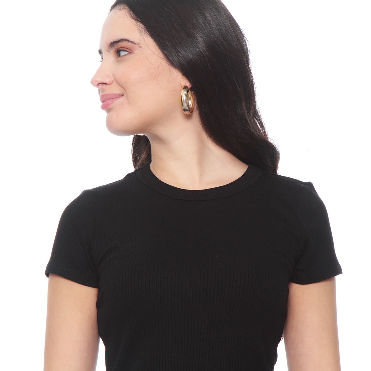 WADOS - POLERA MANGA CORTA SOLIDA ESCOTE REDONDO