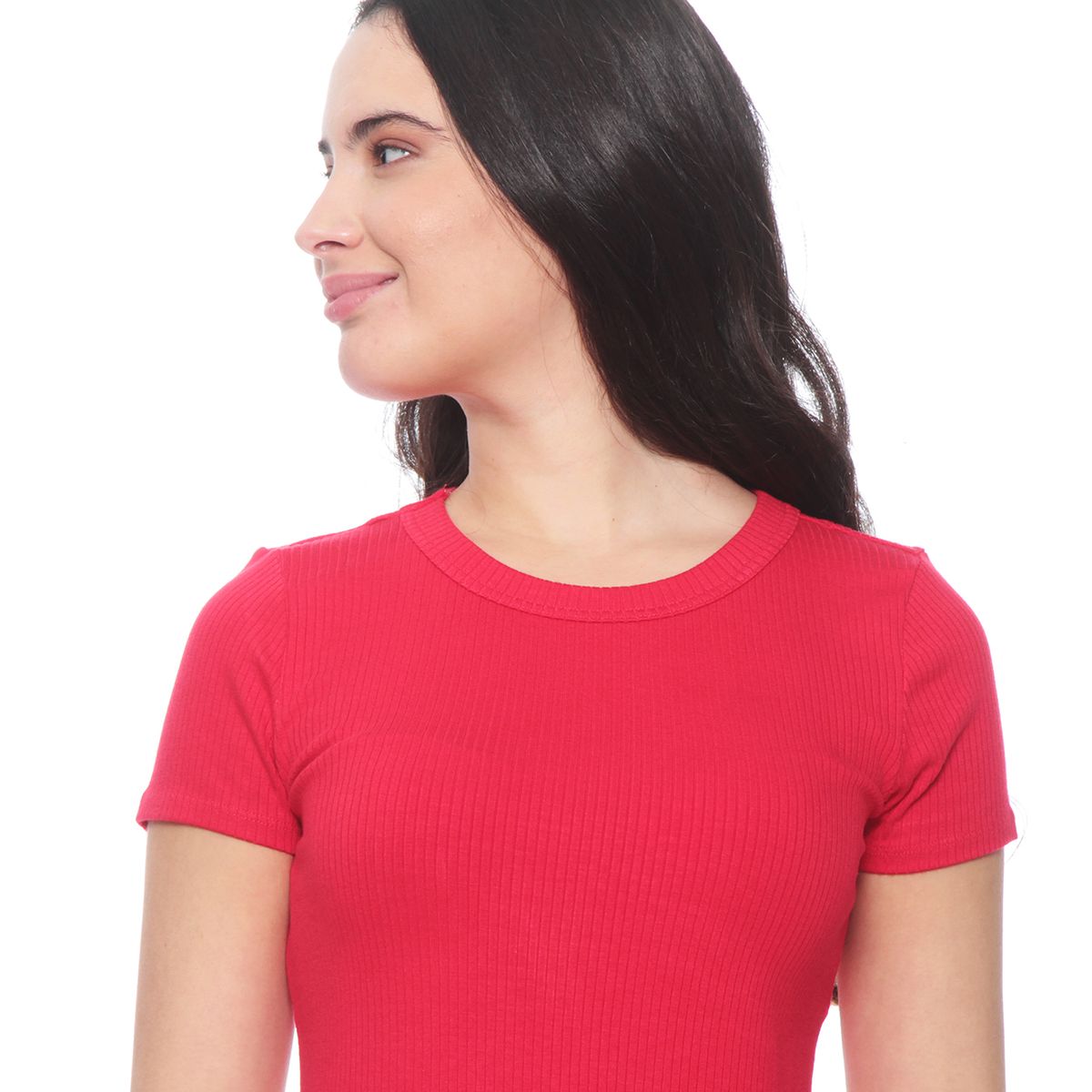 WADOS - POLERA MANGA CORTA SOLIDA ESCOTE REDONDO