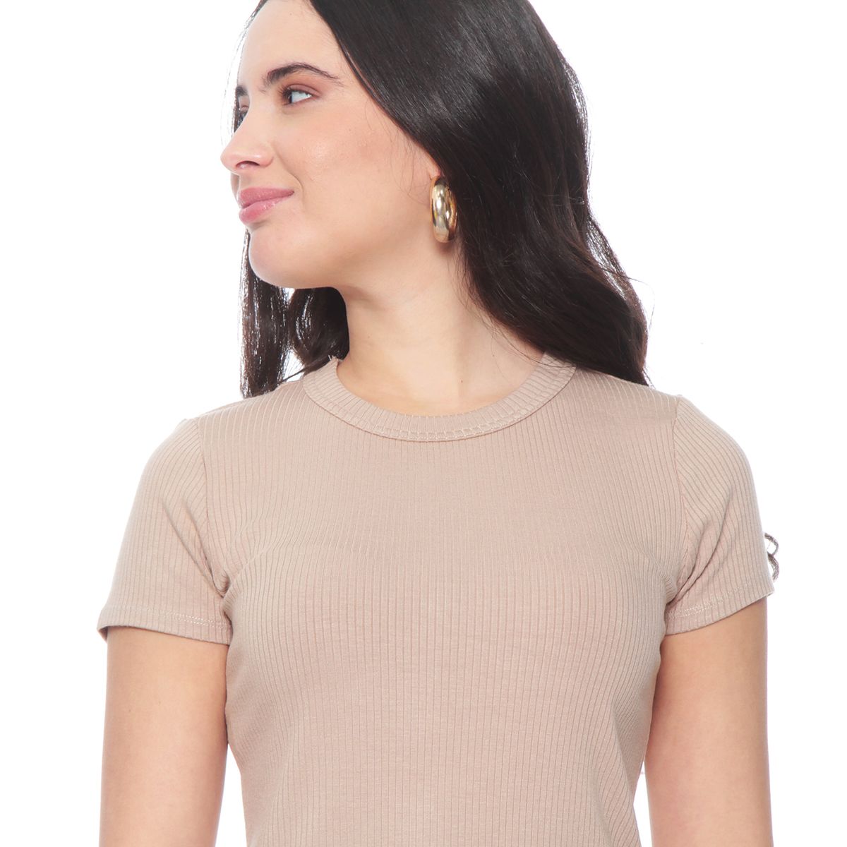 WADOS - POLERA MANGA CORTA SOLIDA ESCOTE REDONDO