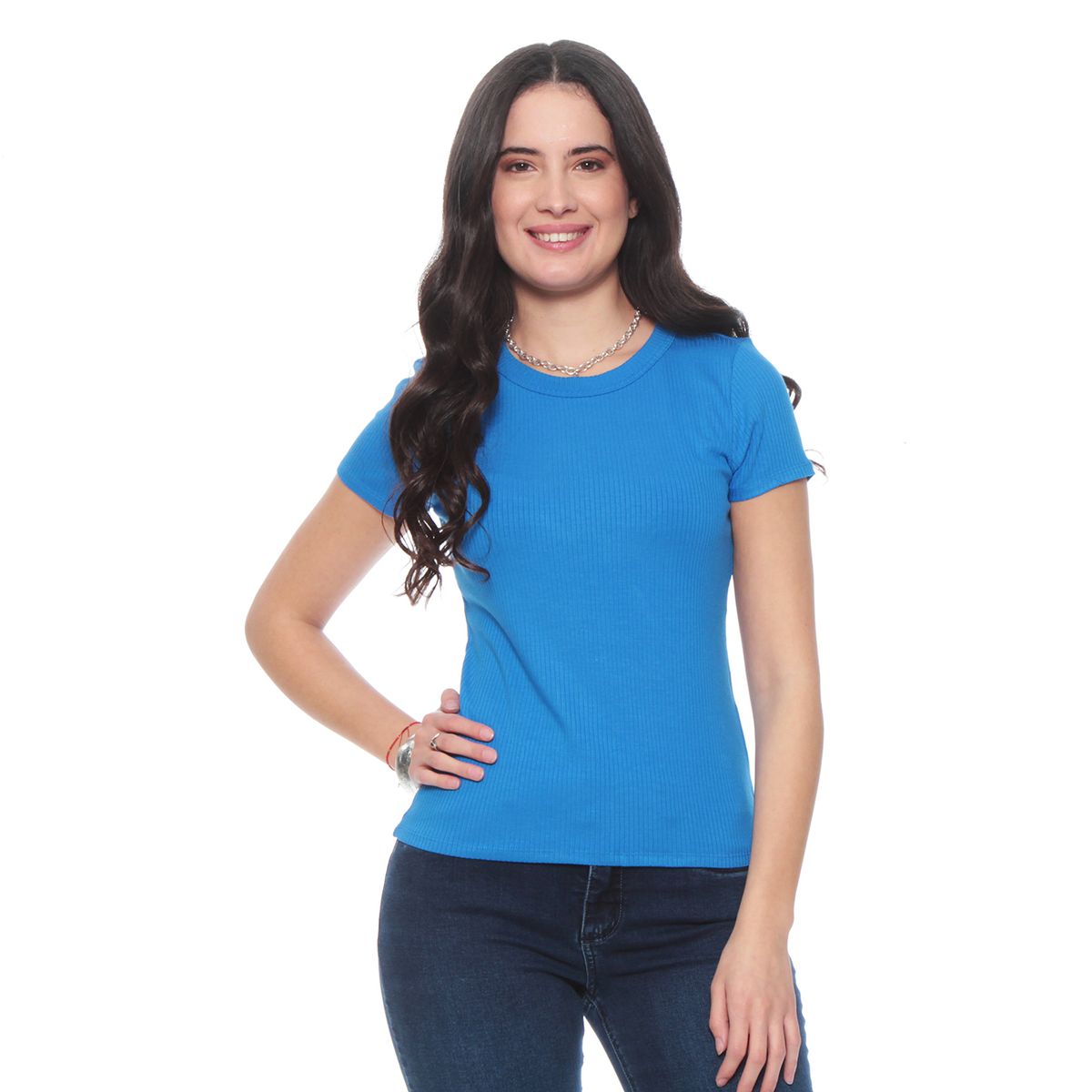 WADOS - POLERA MANGA CORTA SOLIDA ESCOTE REDONDO