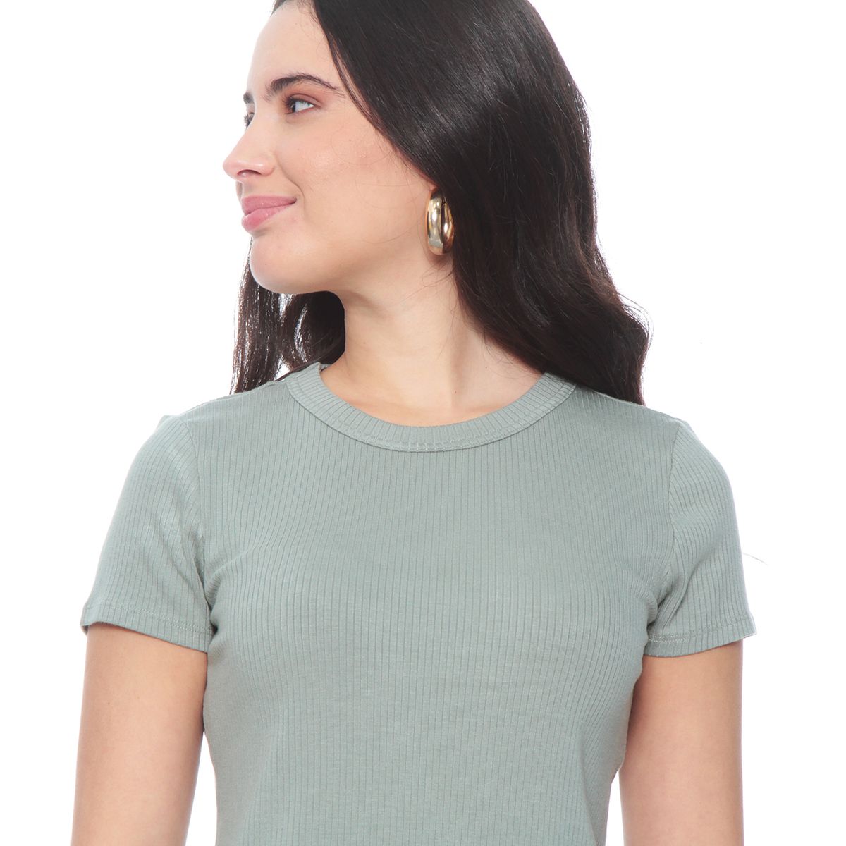 WADOS - POLERA MANGA CORTA SOLIDA ESCOTE REDONDO