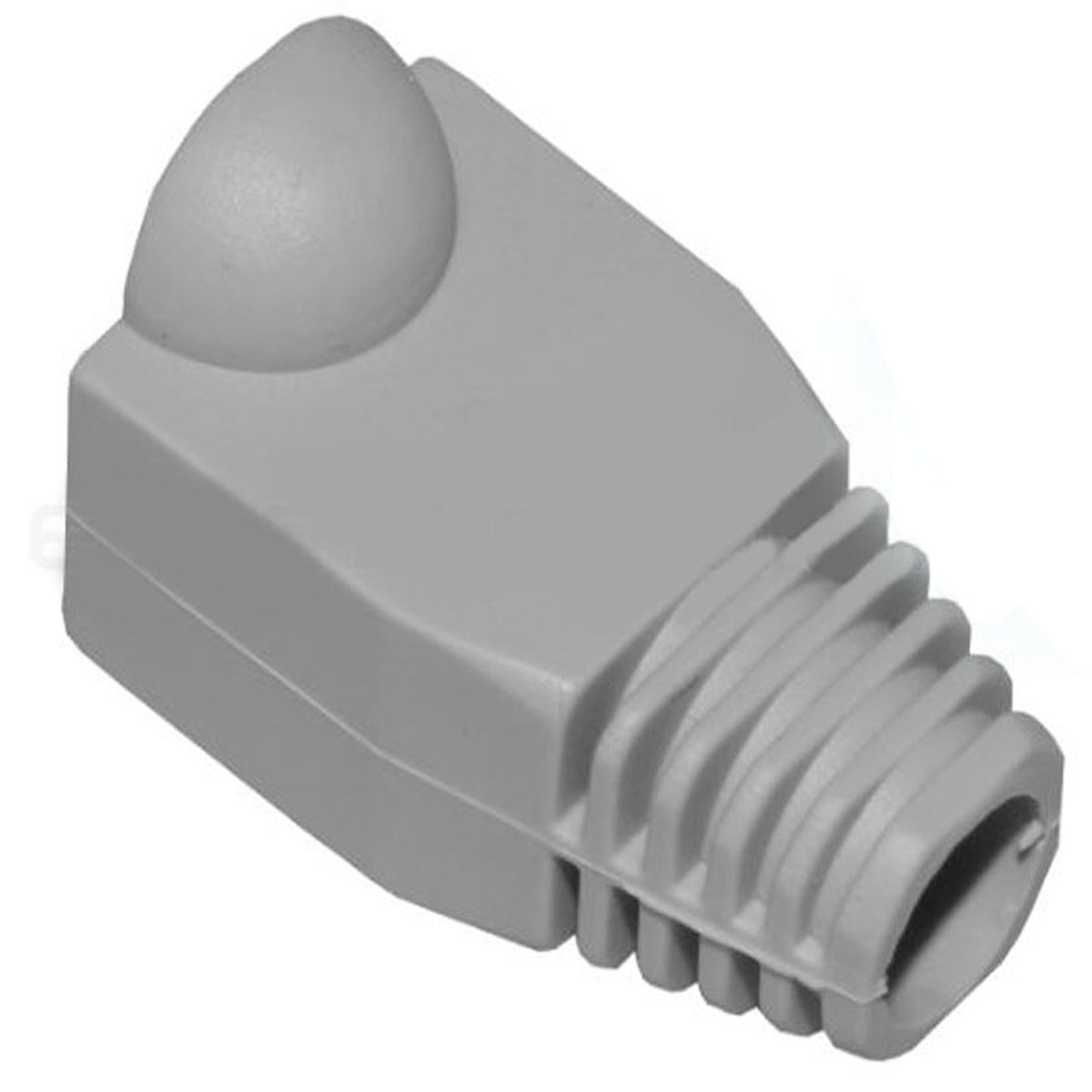 GENERICO - FUNDA, CAPUCHON PARA CONECTOR RJ45, 100 UNI. GRIS