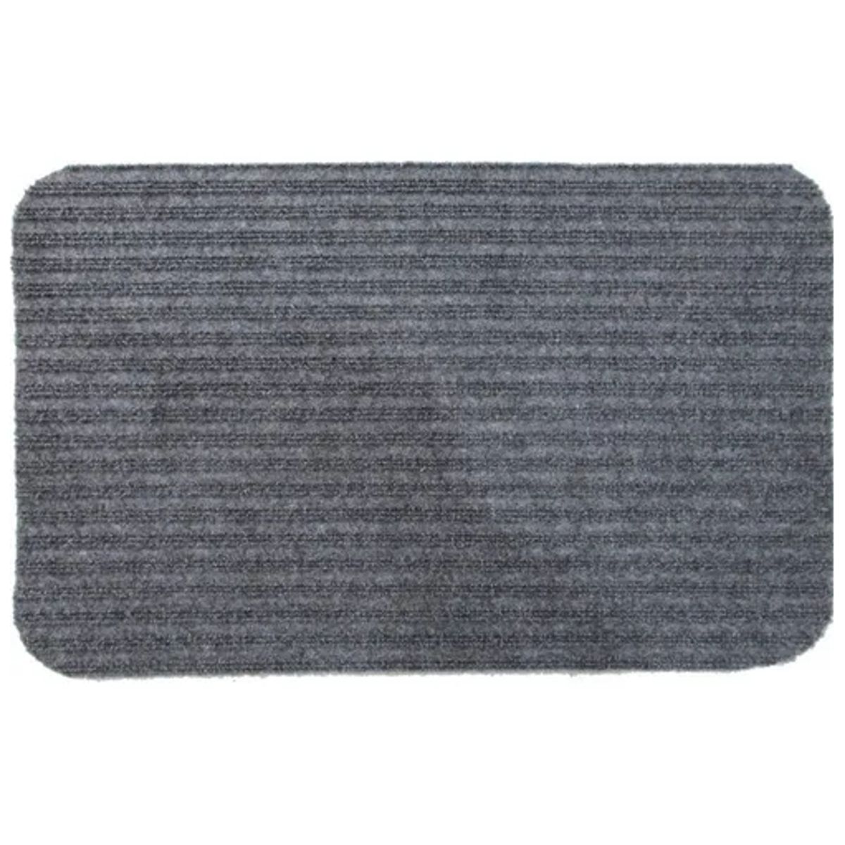 GENERICO - Alfombra Limpia Pies Shoapino Gris 35x55cm Diseño Liso