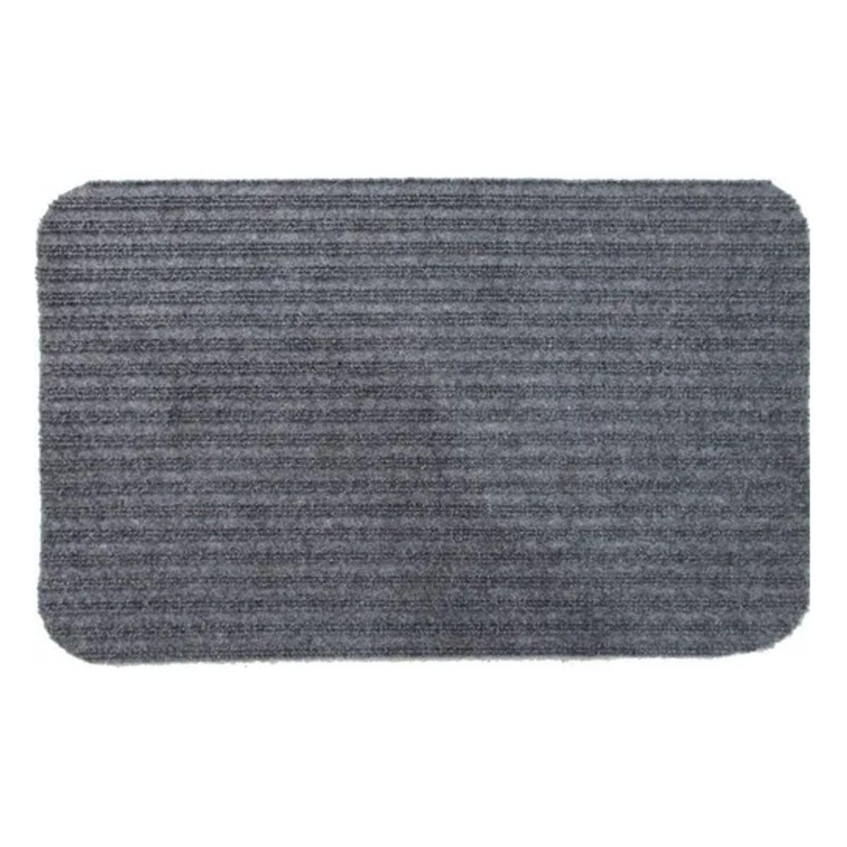 GENERICO - Alfombra Limpia Pies Shoapino Gris 35x55cm Diseño Liso