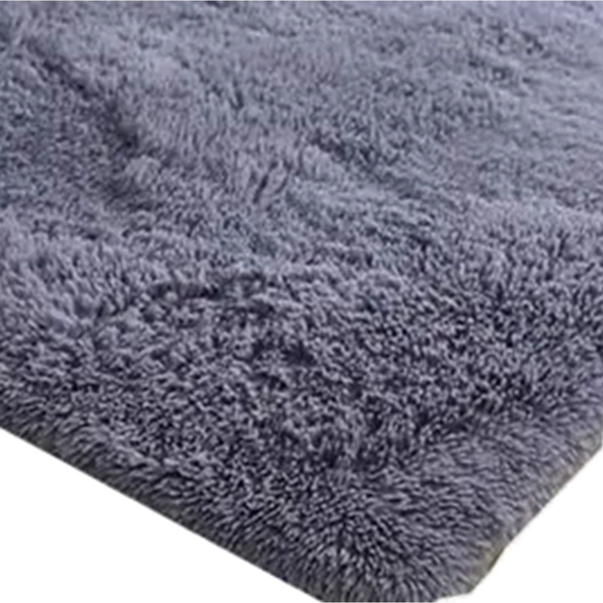 GENERICO - Alfombra Peluda 180x200cm Living Hogar Colores Variados