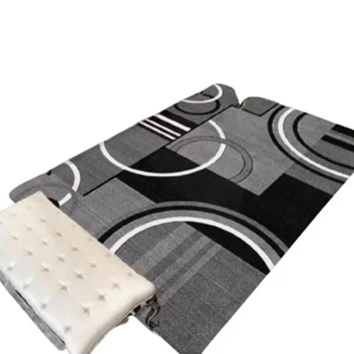 GENERICO - Alfombra 3D Estampada Living 200x240cm Antideslizante