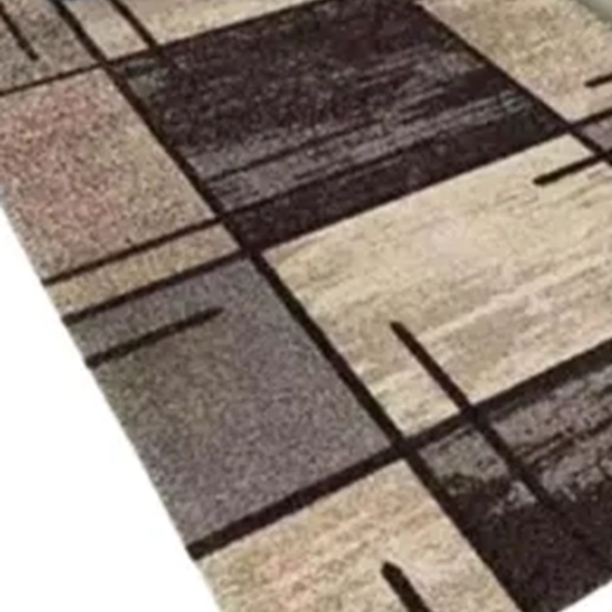 GENERICO - Alfombra Antideslizante Lisa 200x240cm Diseño 3D Living