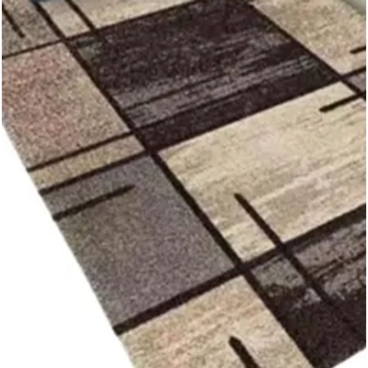 GENERICO - Alfombra Antideslizante Lisa 200x240cm Diseño 3D Living