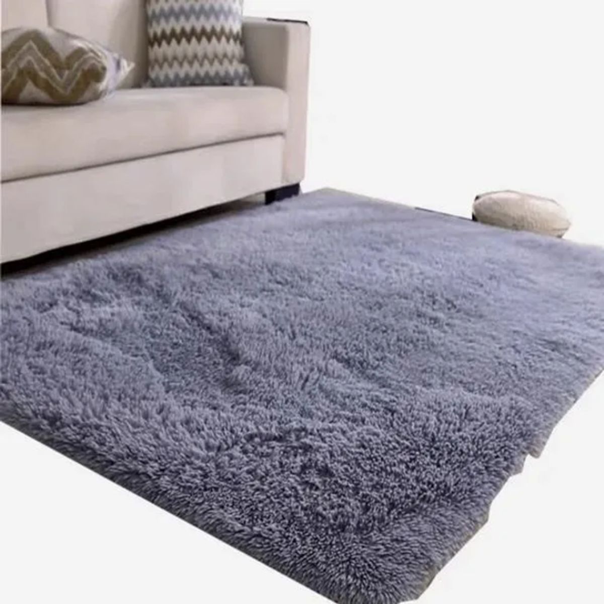 GENERICO - Alfombra Peluda 150x200cm Living Hogar Colores Variados