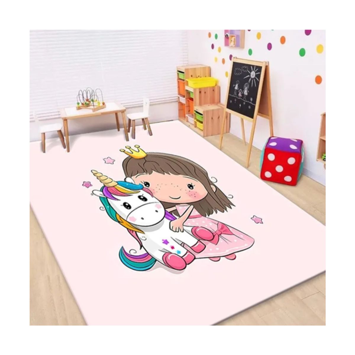 GENERICO - Alfombra 3D Infantil Rectangular 120x160cm