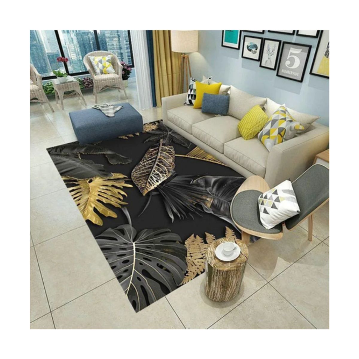 GENERICO - Alfombra Diseño 3D 150x200cm