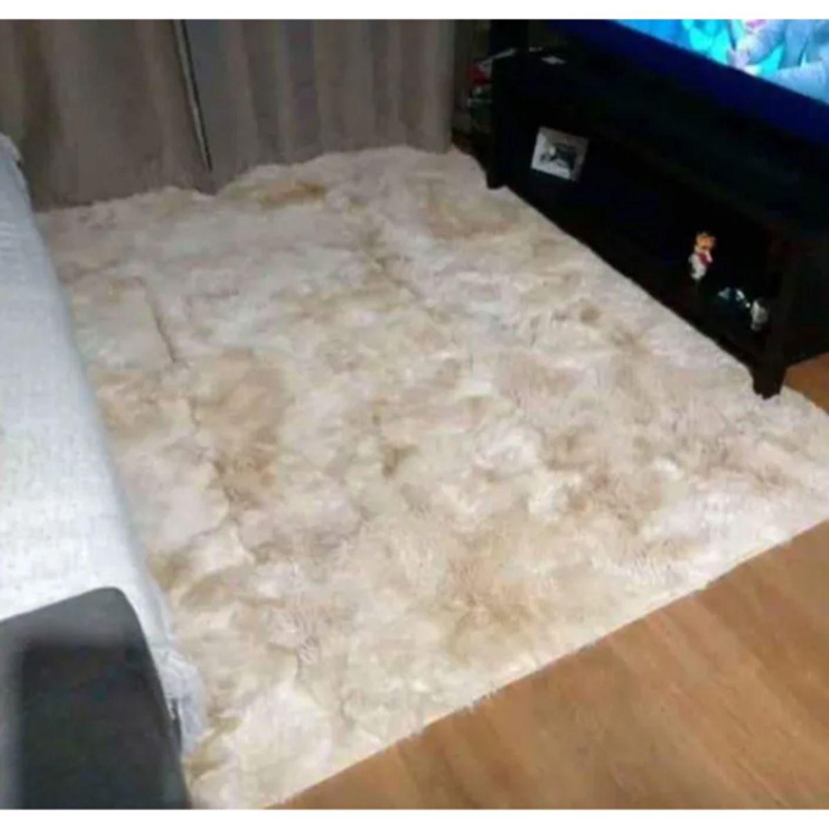 GENERICO - Alfombra Peluda Antideslizante 150x200cm