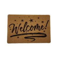 Alfombra Limpia Pies Felpudo Welcome