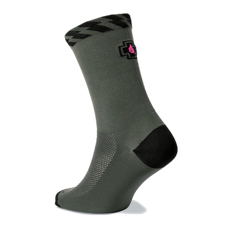 MUC OFF - CALCETA DE CICLISMO MUC-OFF TECHNICAL 9-11 GREEN