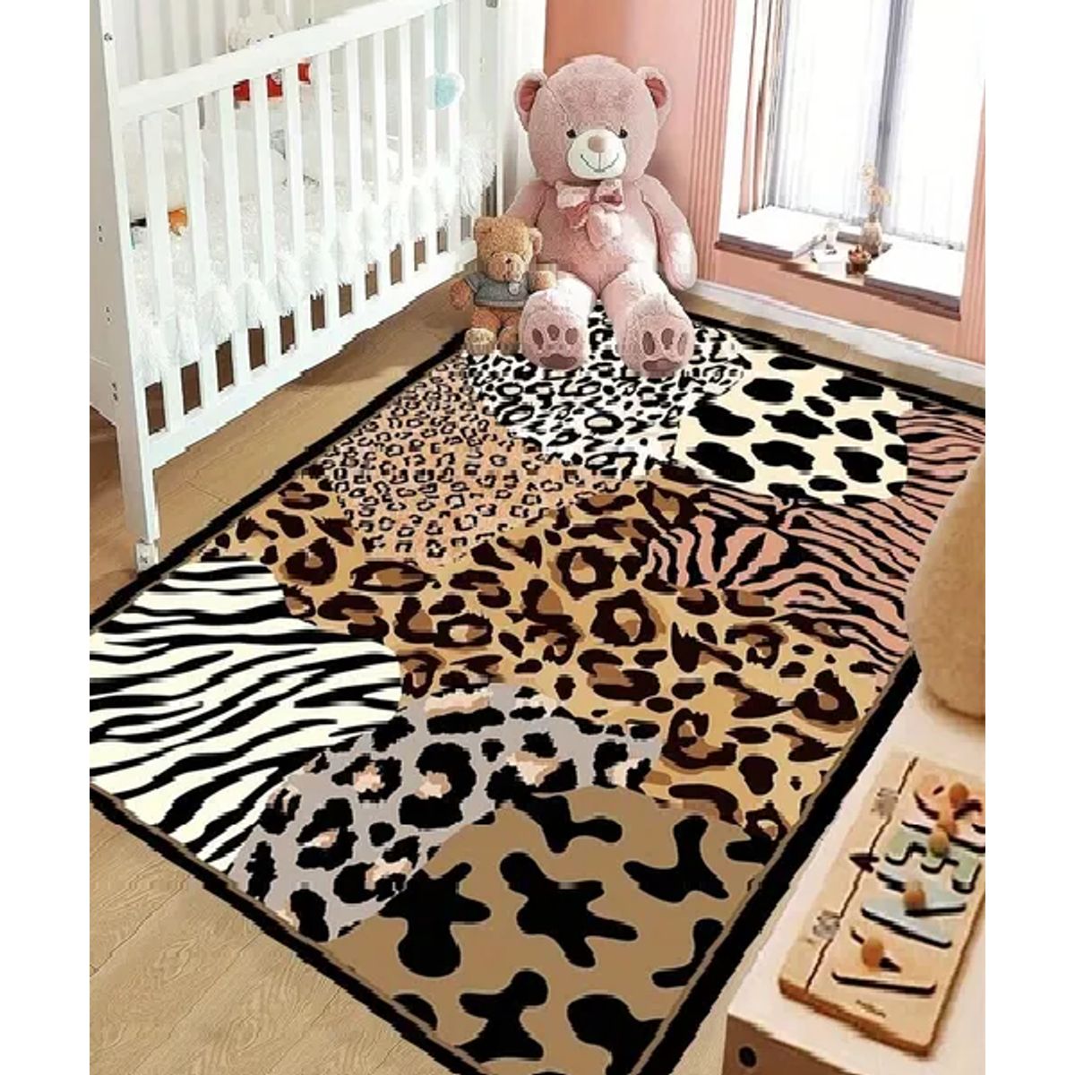 GENERICO - Alfombra Wym 160x200cm Rectangular Multicolor Moderno