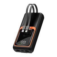 Cargador Portátil Power Bank 2 Cables 20000mah