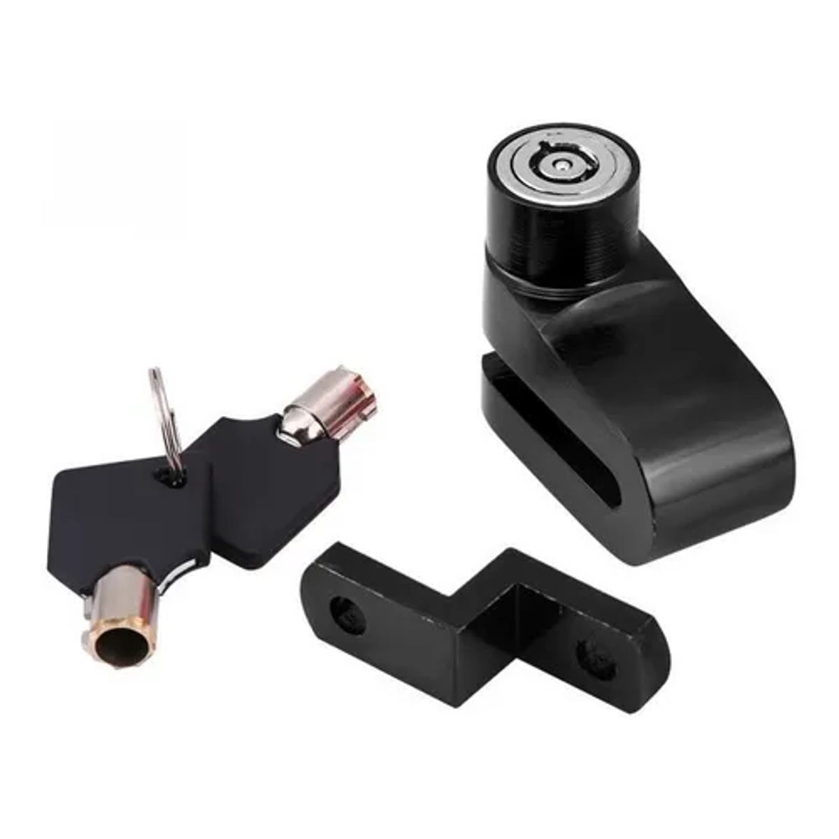 GENERICO - Candado Alarma Freno Disco para Motocicleta y Bicicleta