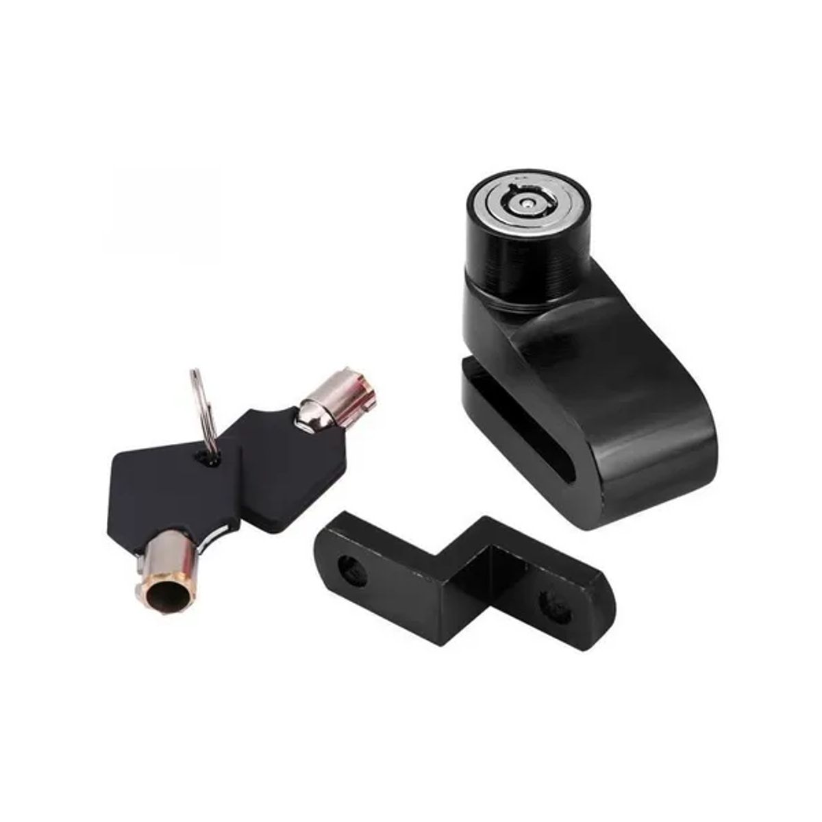 GENERICO - Candado Alarma Freno Disco para Motocicleta y Bicicleta