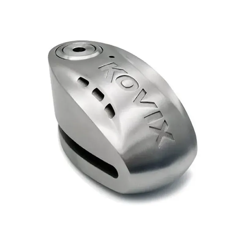 GENERICO - Candado Disco Moto Kovix KNX15 Acero Inoxidable Alarma 14mm