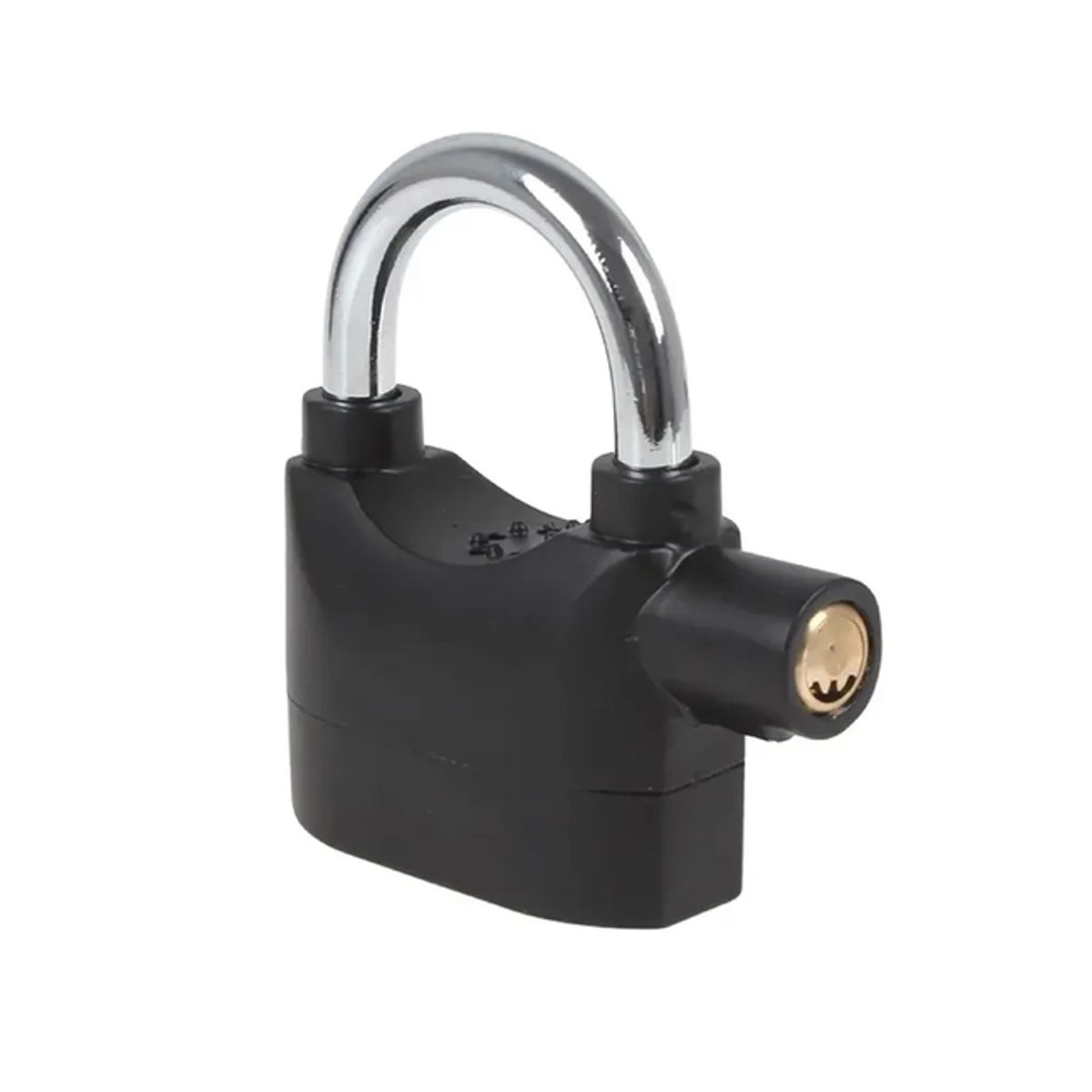 GENERICO - Candado con Alarma para Motos y Bicicletas 110dB + Pilas