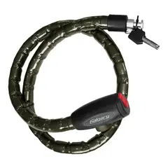 GENERICO - Candado Seguridad Moto 22mm Cadena 12m con Llave