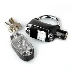 GENERICO - Candado Alarma para Moto Bicicleta Casa Comercial 110dB + Pila