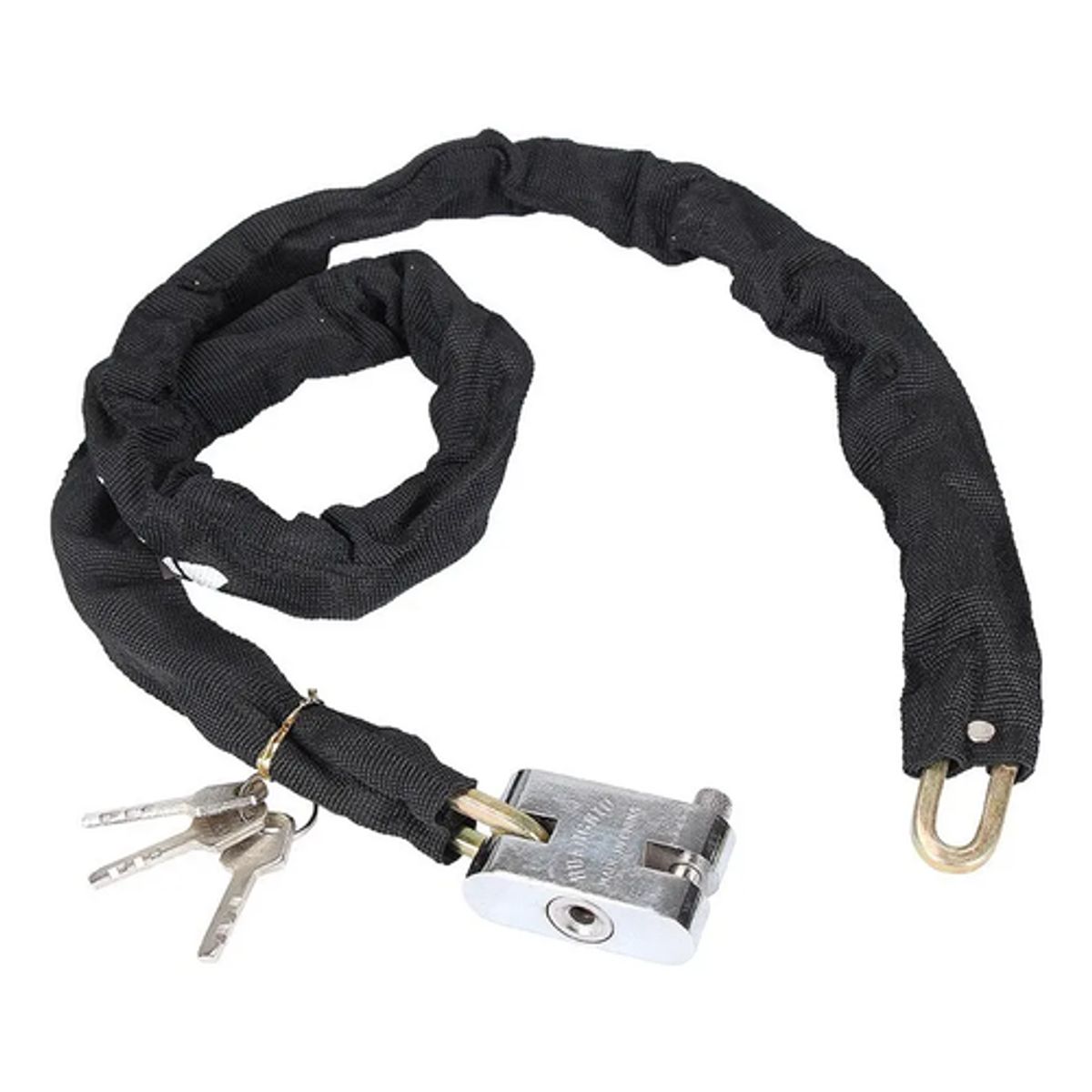 GENERICO - Candado Cadena para Motos y Bicicleta 120 cm Negro