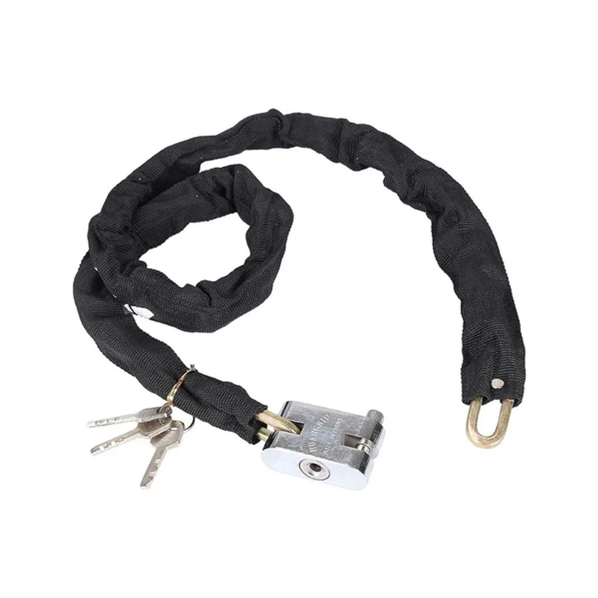 GENERICO - Candado Cadena para Motos y Bicicleta 120 cm Negro