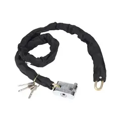 GENERICO - Candado Cadena para Motos y Bicicleta 120 cm Negro