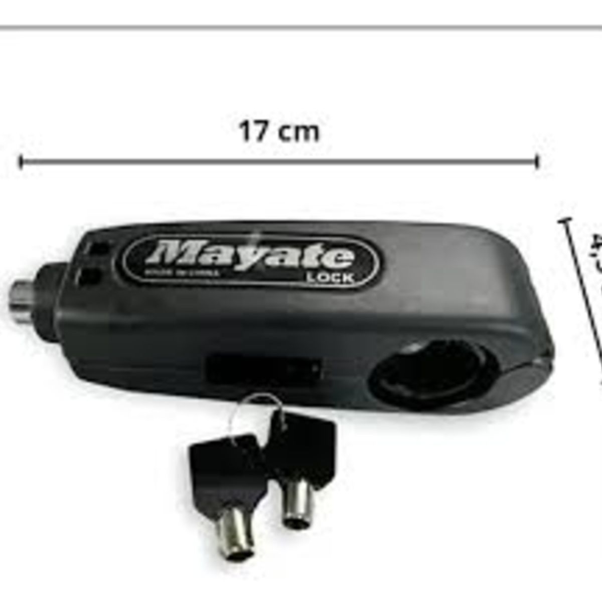 GENERICO - Candado Caps Look para Freno y Puño Moto