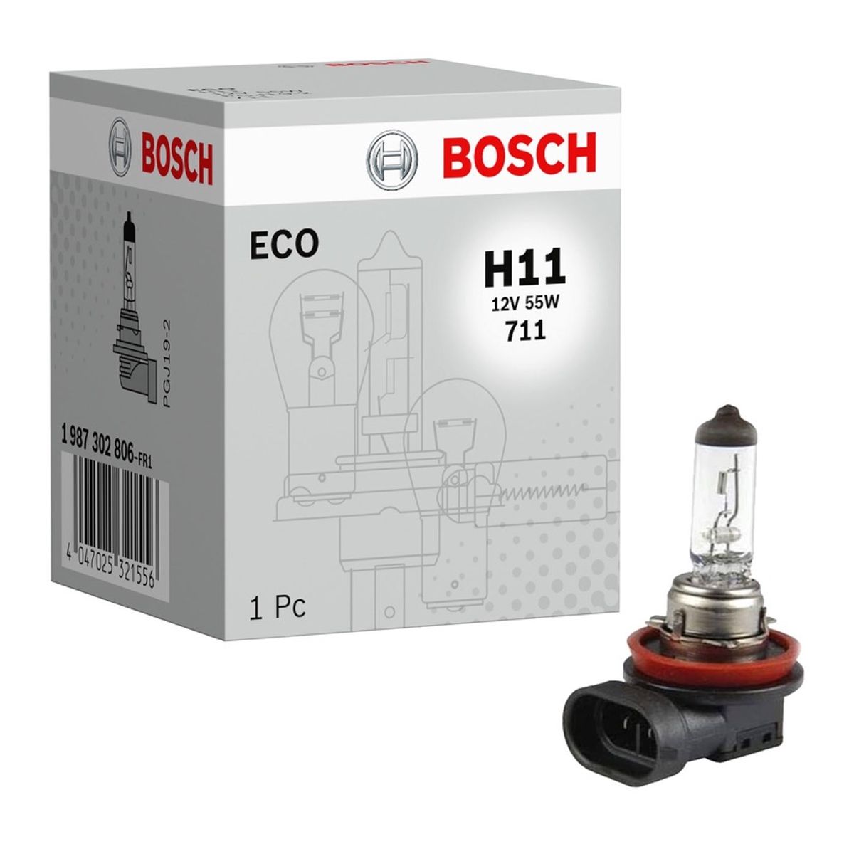 BOSCH - Ampolleta Bosch H11 12v 55w