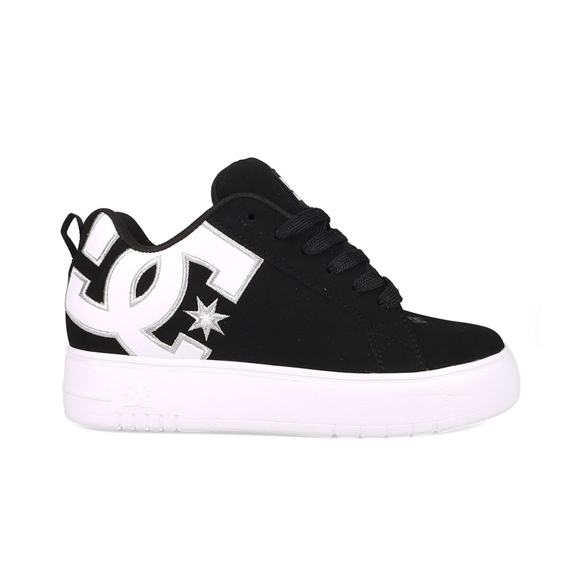 DC SHOES - Zapatillas Mujer Dc Court Graffik Plataforma Negro