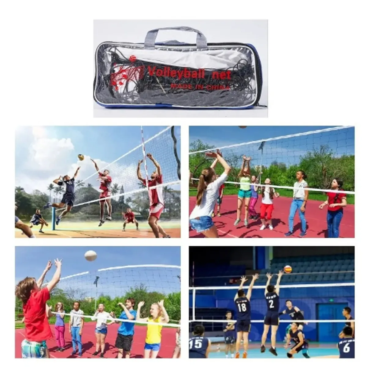 GENERICO - Red De Voleibol Economica Pl-638