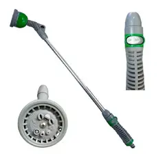 GENERICO - PISTOLA RIEGO HL171 DUCHA RIEGO CON UNION 10 POSICIONES