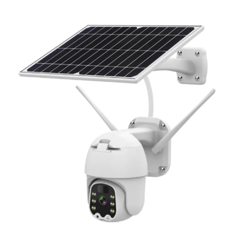 GENERICO - Camara De Seguridad  Exterior Panel Solar + SD128Gb