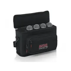 GATOR - Bolso Acolchado Para 4 Microfonos GM 4