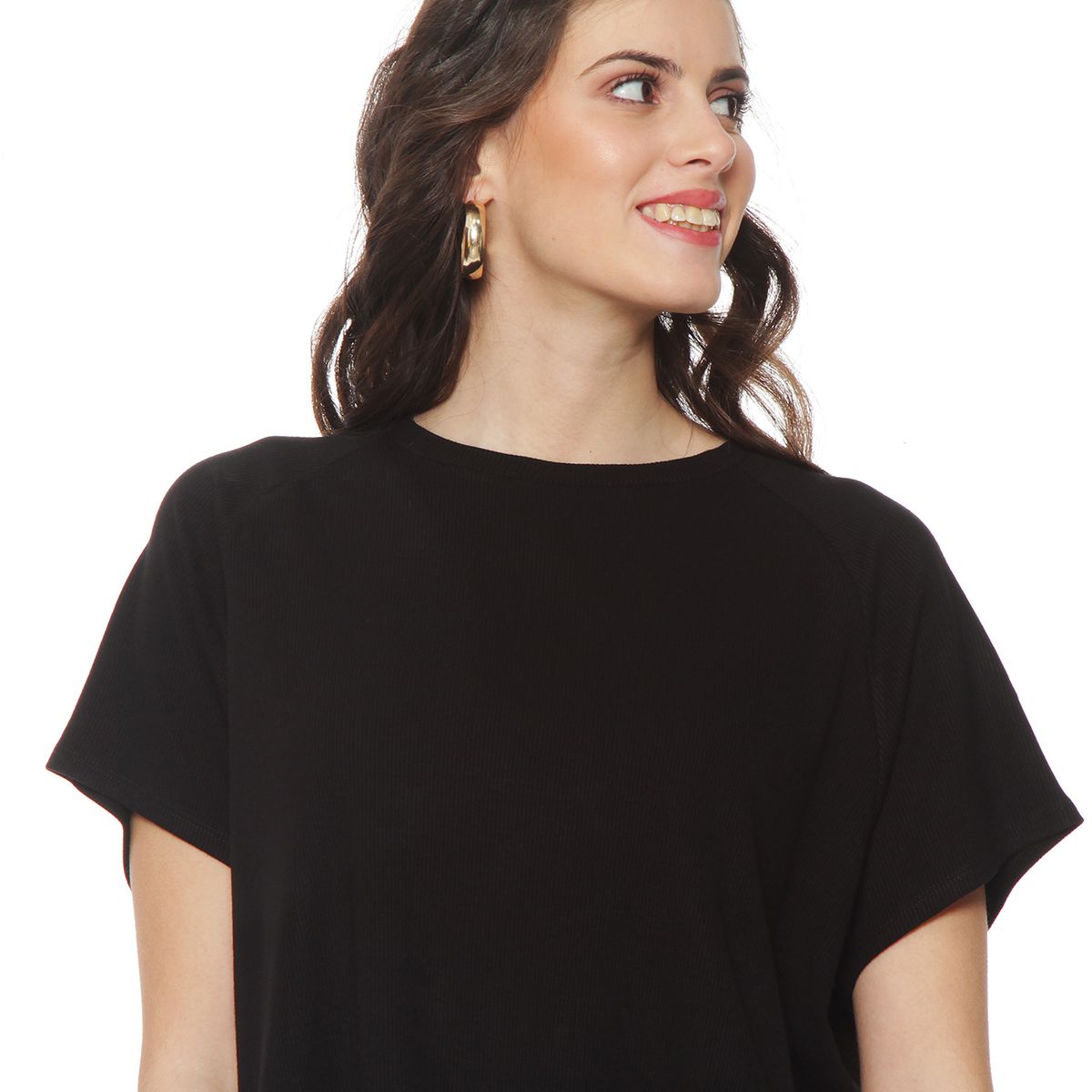 WADOS - POLERA MANGA CORTA SOLIDA ESCOTE REDONDO