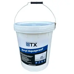 TRANSEX - Acryl Aquaproof Impermeabilizante Y Aislante Termico Gal 4kg Blanco Brillante