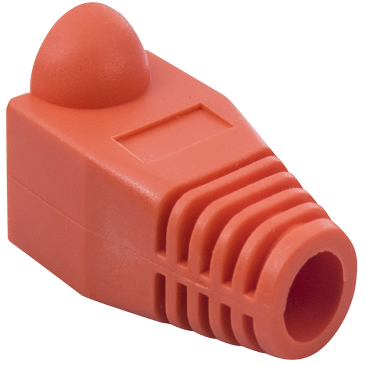 ATLANTICSWIRE - FUNDA, CAPUCHON PARA CONECTOR RJ45, 100 UNI. NARANJO