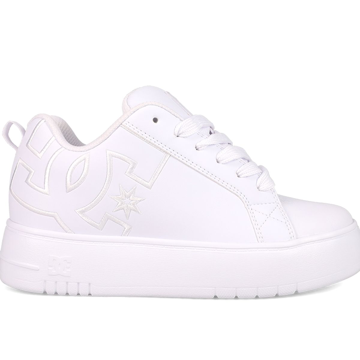 DC SHOES - Zapatillas Dc Mujer Court Graffik Plataforma Blanco