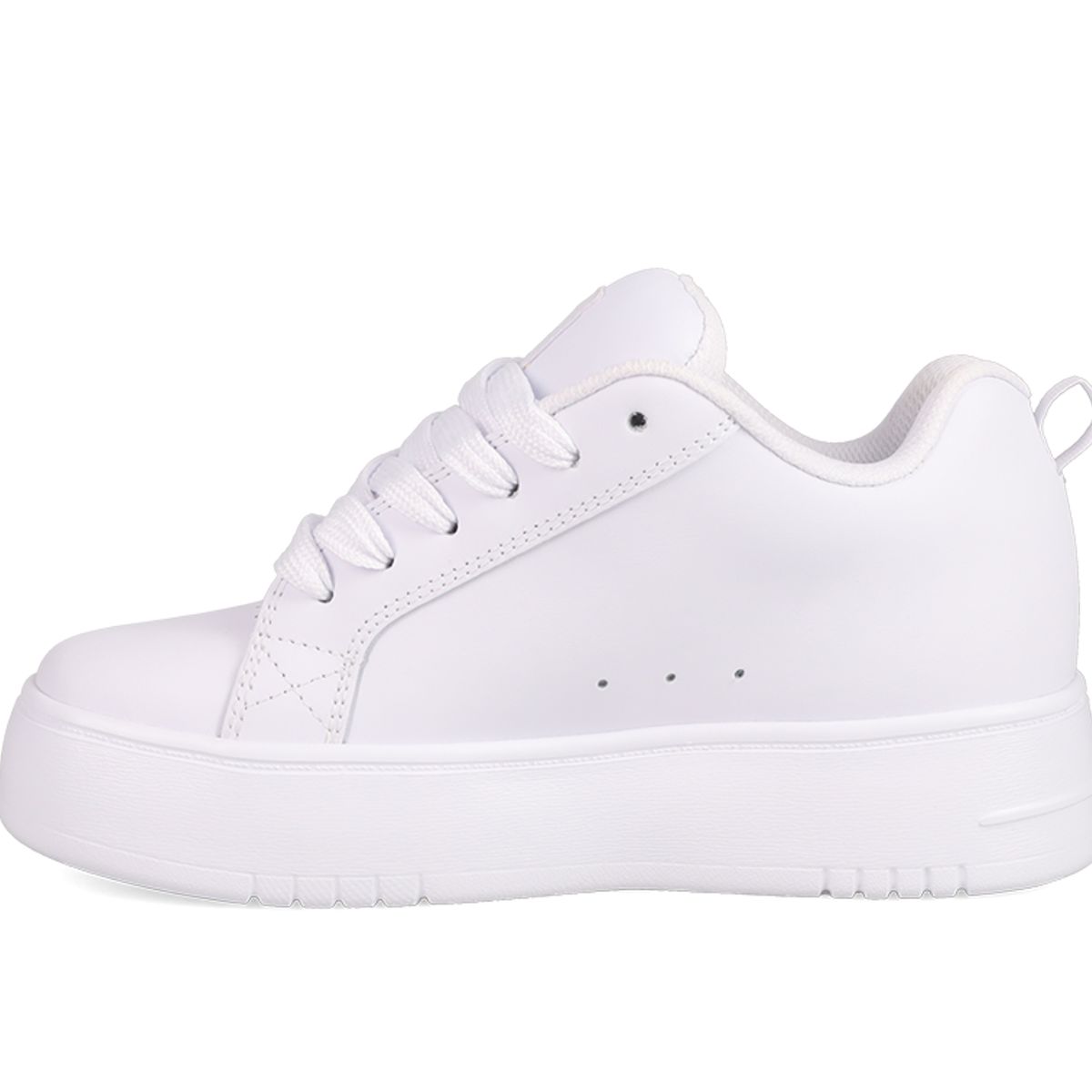 DC SHOES - Zapatillas Dc Mujer Court Graffik Plataforma Blanco