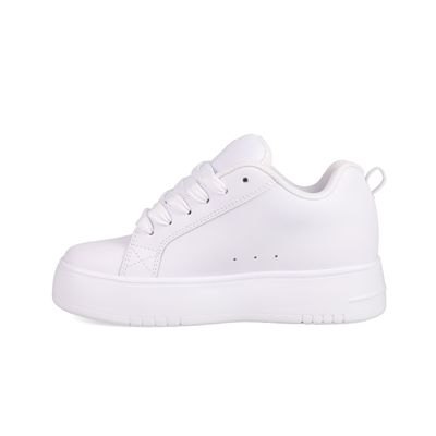 Imagen 2 del producto Zapatillas Dc Mujer Court Graffik Plataforma Blanco