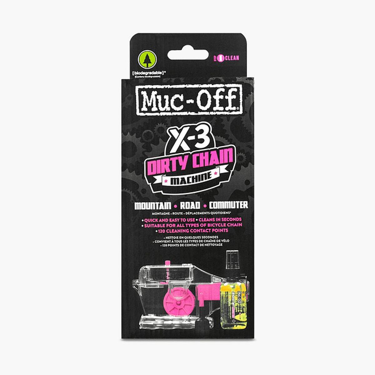 MUC OFF - LIMPIADOR MUC-OFF X3 PARA CADENAS KIT (277)