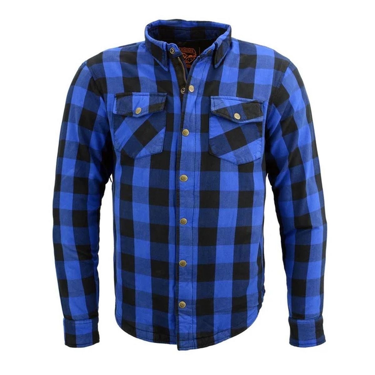 MILWAUKEE LEATHER - MILWAUKEE LEATHER - Chaqueta cProtecciones AzulNegra