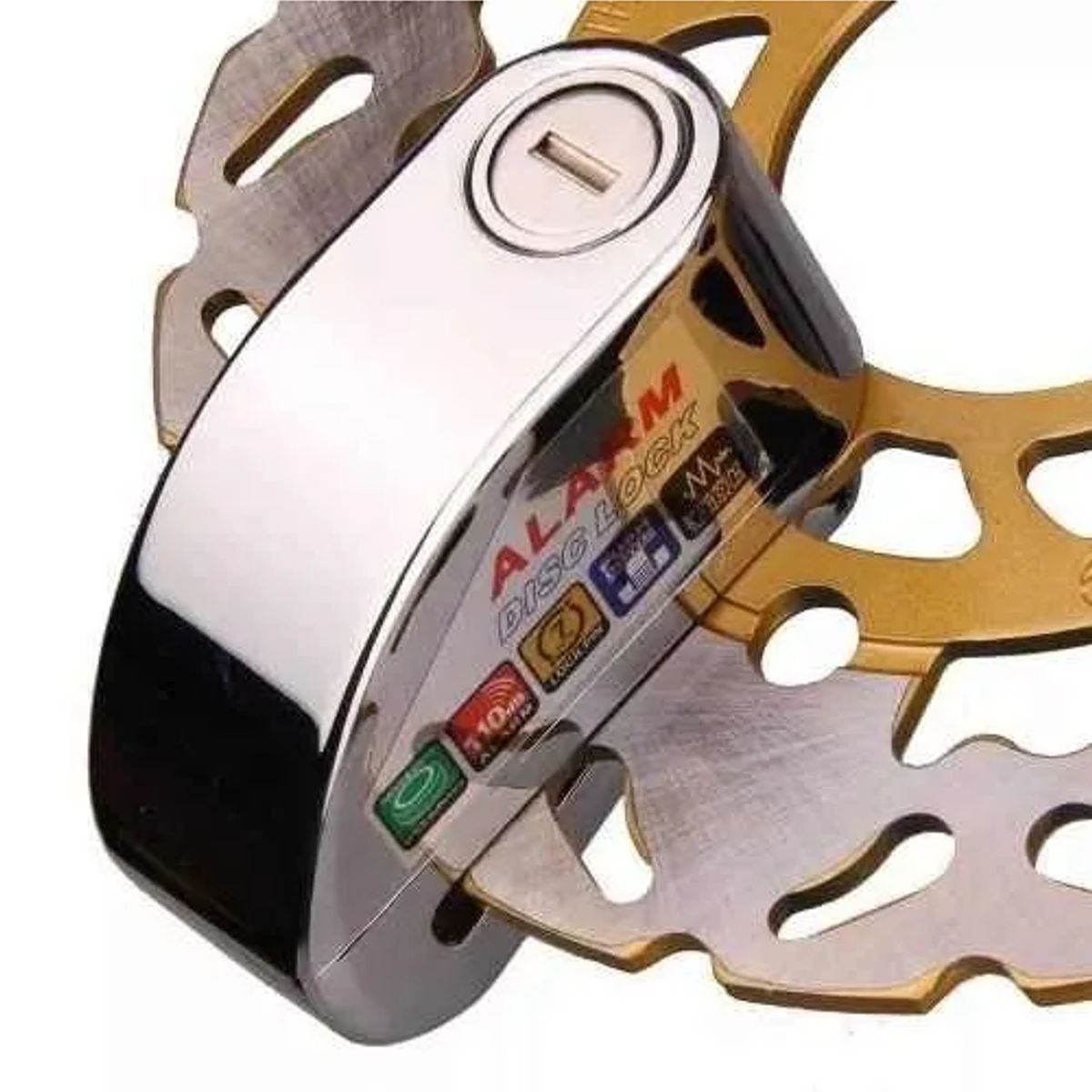 GENERICO - Candado Disco Moto 110dB